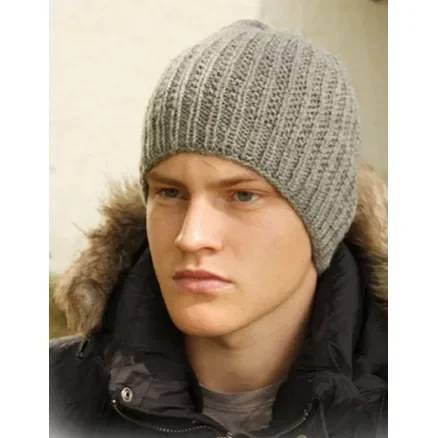 Tristan by DROPS Design – Mössa Stick-mönster S/M – L Utförsäljning
