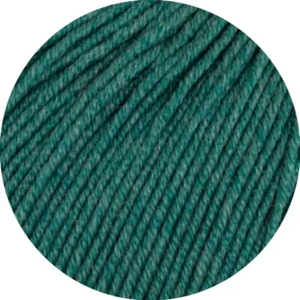 Handla nu Lana Grossa Cool Wool Melangé Garn 425 Mörkgrå