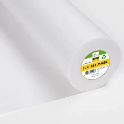 Freudenberg Non-woven självhäftande mellanlägg ILC 151 90cm Vit – 25m Rea