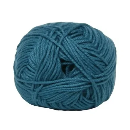 Hjertegarn Cotton nr. 8 Garn 8029 Petroleum Begränsat antal