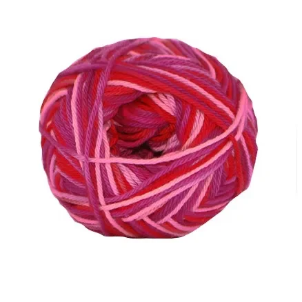 Hjertegarn Cotton nr. 8 Garn 597 Röda Färger Handla nu