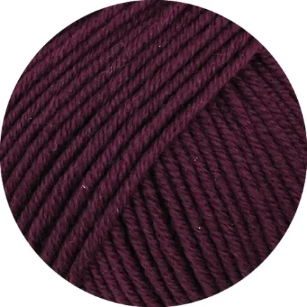Lana Grossa Cool Wool Big Garn 1035 Mörk Bordeaux I lager