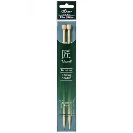 Clover Takumi Stickor Bambu 23cm 5,00mm Utförsäljning
