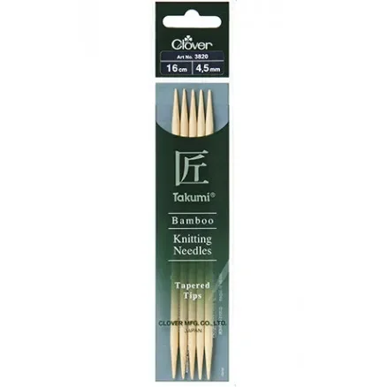 Populär Clover Takumi Stickor Bambu 16cm 4,50mm