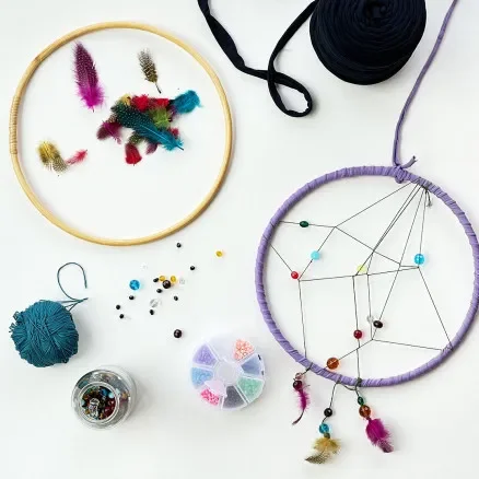 Gör din egen drömfångare av Rito Krea – Drömfångare DIY-guide – 5 st Begränsad tid
