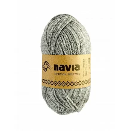 Endast idag Navia Sokkegarn 502 Ljus Grå