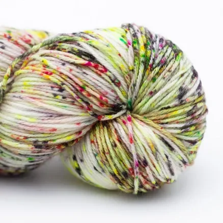 Sista chansen Kremke Soul Wool Lazy Lion Strumpgarn 1213 Sunny Jungle Spotted Chaotic