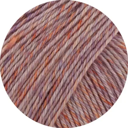 Handla nu Lana Grossa Vintage Socks Garn 1011 Rosa/Lila/Aprikos/Blå Melange