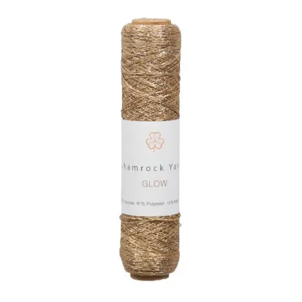 Rabatt Shamrock Yarns Glow Garn 01 Gold