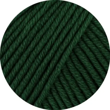 Sänkt pris Lana Grossa Cool Wool Superbig Uni Garn 28 Flaskgrön