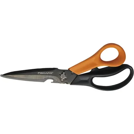 Premium Fiskars Multifunktionssax, L: 23 cm, 1 st.