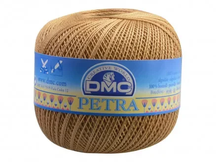 DMC Petra nr. 8 Virkgarn Unicolor 53045 Beige Billig