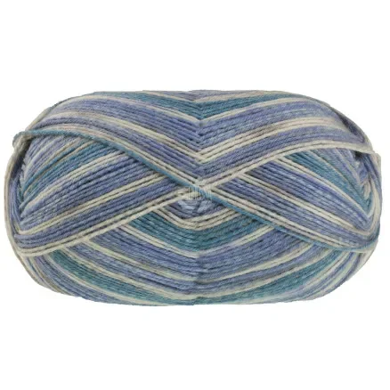 Lana Grossa Meilenweit 100 Denim Mix Garn 4660 Ecru/ljus/ljusblå/jeans/ljusgrå/grå Beställ nu