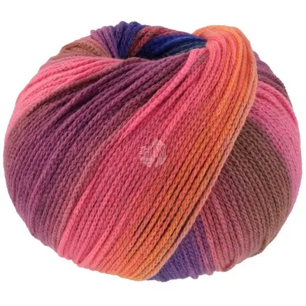 Lana Grossa Farfalla Garn 1 Grå/Rosa/Björnbär/Orange/Rost/Grön/Beige/Kamel/Blå Fri frakt