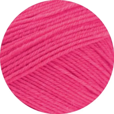 Lana Grossa Meilenweit 100 Merino Extrafine Uni Garn 2454 Rosa Fynd