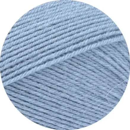 Lana Grossa Meilenweit 100 Merino Extrafine Uni Garn 2465 Ljusblå Köp nu