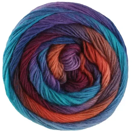 Lana Grossa Garn Mix 100 färger 8019 Blå/Dark Brown/Blå/Turkos/Lila/Röd-Violett Fri frakt