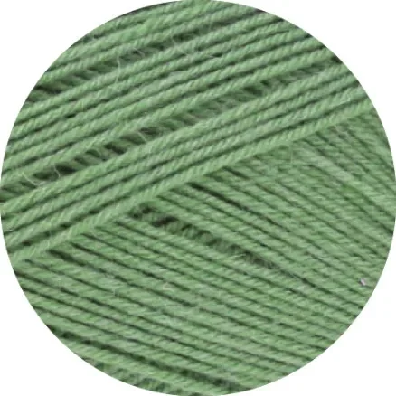 Lana Grossa Meilenweit 100 Merino Extrafine Plain Garn 2430 Reseda Grön Begränsad tid