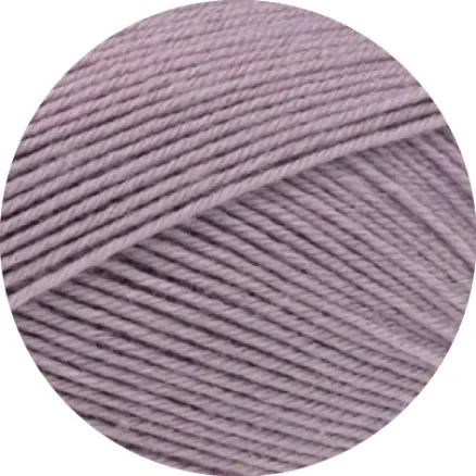 Snabb leverans Lana Grossa Meilenweit 100 Merino Extrafine Plain Garn 2433 Mauve