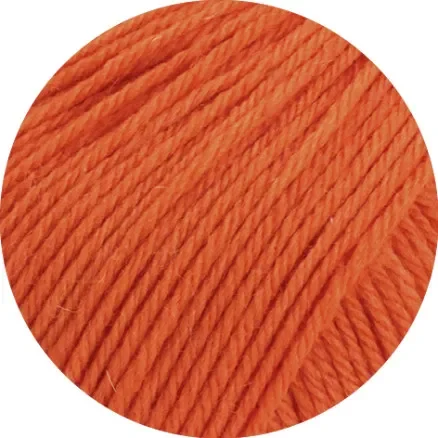 Lana Grossa Merino Uno Garn 71 Orange Endast idag