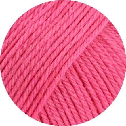 Lana Grossa Merino Uno Garn 58 Rosa Sista chansen