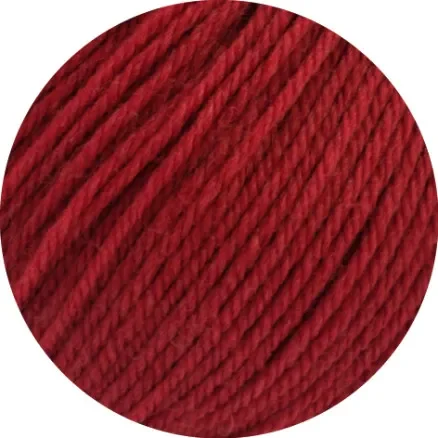 Populär Lana Grossa Merino Uno Garn 82 Mörkröd