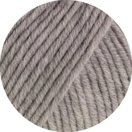 Lana Grossa Cool Wool Superbig Melange Garn 215 Grå Beige Melange Snabb frakt