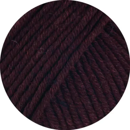 Kampanjpris Lana Grossa Cool Wool Superbig Melange Garn 203 Vinröd