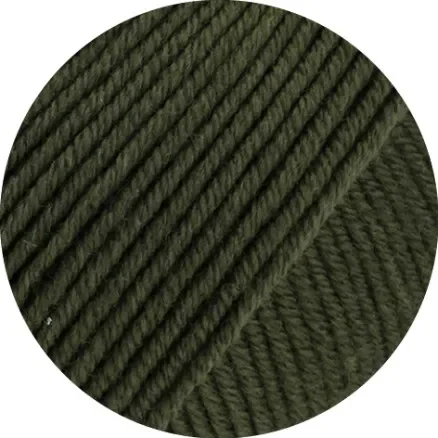 Bästa pris Lana Grossa Cool Wool Big Mélange Garn 1695 Skogsgrön Melange