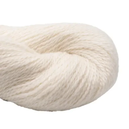 Billigare BC Garn Babyalpaca 10/2 100 Natur Vit Ofärgad