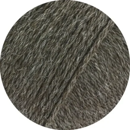 Kampanj Lana Grossa Garn Landlust Alpaca Merino 160 405 Gråbrun