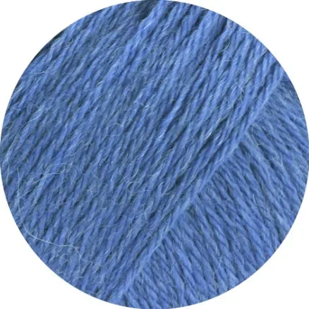 Lana Grossa Garn Landlust Alpaca Merino 160 417 Blå Sista chansen