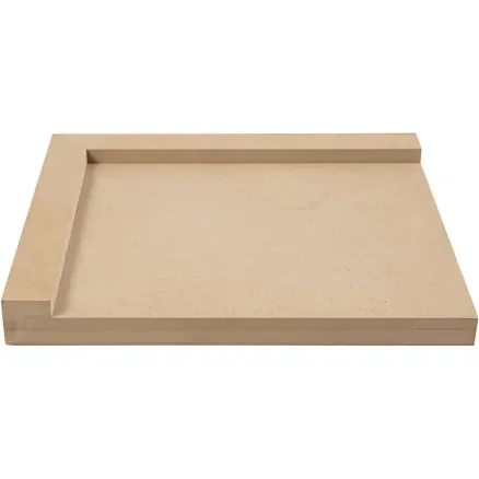 Populärt val Linoleumskärbräda, storlek 25x29 cm, höger, 1 st.