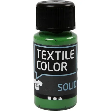 Solid textilfärg, täckande, briljantgrön, 50 ml/ 1 flaska Kundfavorit