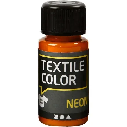 Textilfärg, neonorange, 50 ml/ 1 flaska Köp nu