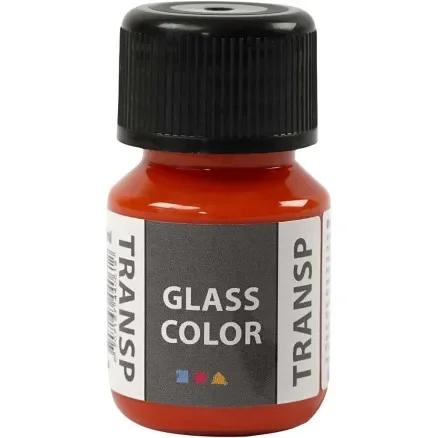 Trygg betalning Glasfärg transparent, orange, 30 ml/ 1 flaska