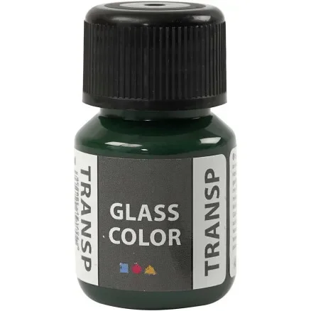 Glasfärg transparent, briljantgrön, 30 ml/ 1 flaska Extra rabatt