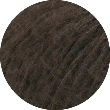 Lana Grossa Mohair di Gio Garn 7 Grå Brun Fynd