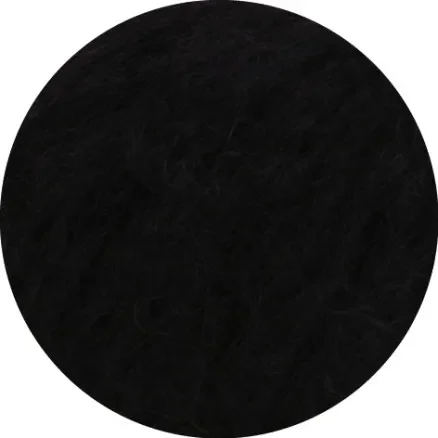 Lana Grossa Mohair di Gio Garn 16 Svart Rabatt