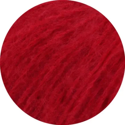 Lana Grossa Mohair di Gio Garn 5 Vinröd Begränsad tid