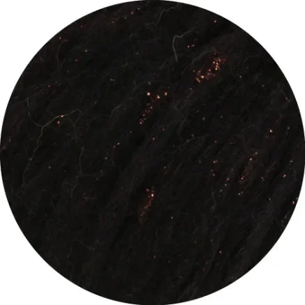 Outlet Lana Grossa Lucciola Garn 12 Svart Brun