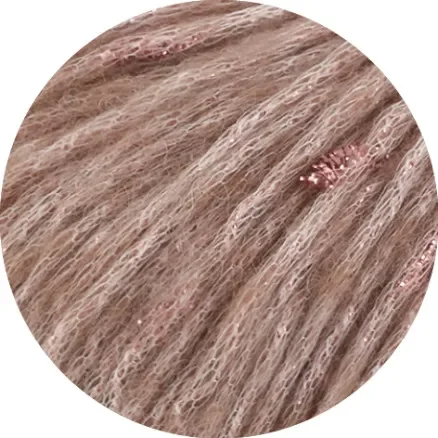 Lana Grossa Lucciola Garn 6 Beige Rosa Erbjudandepris