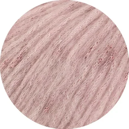 Bästa pris Lana Grossa Lucciola Garn 8 Delicate Rosa