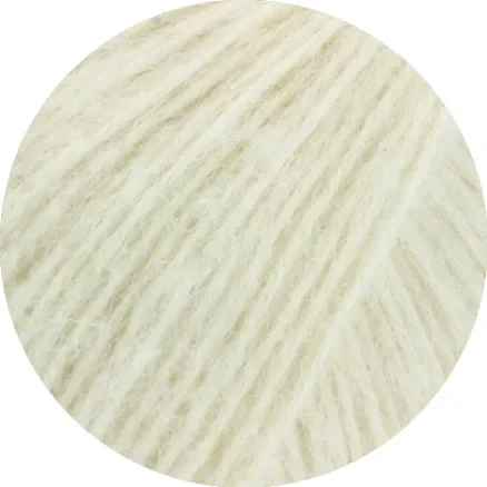 Nedsatt pris Lana Grossa Garn Natural Alpaca Pelo 1 Off White