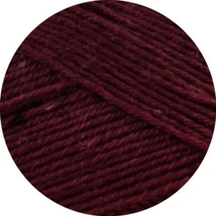 Premium Lana Grossa Garn Meilenweit 100 Tweed 179 Burgundy
