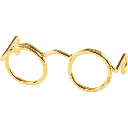 Glasögon, B: 25 mm, guld, 10 st./ 1 förp. Rea