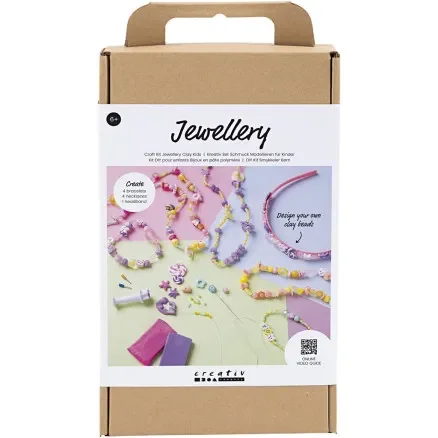 Beställ idag DIY Kit Smycken för Barn, mixade färger, 1 förp.