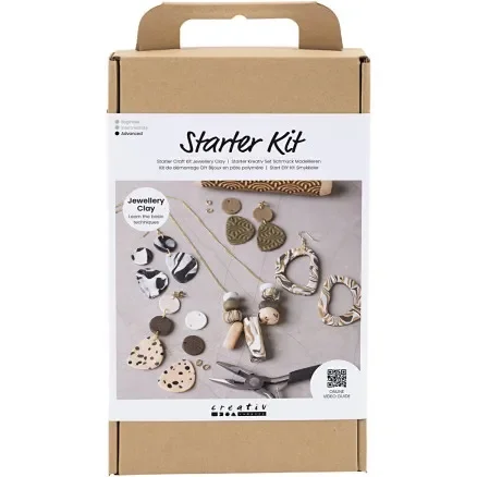 Erbjudandepris Start DIY Kit Smyckeslera, Smycken, mixade färger, 1 förp.