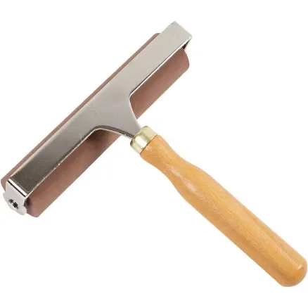 Gummiroller/linoleumroller, B: 14,70 cm, Dia. 3 cm, 1 st. Kundfavorit