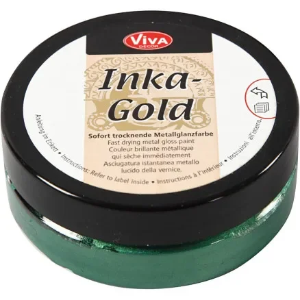 Säker betalning Inka Gold, smaragd, 50 ml/ 1 tsk.